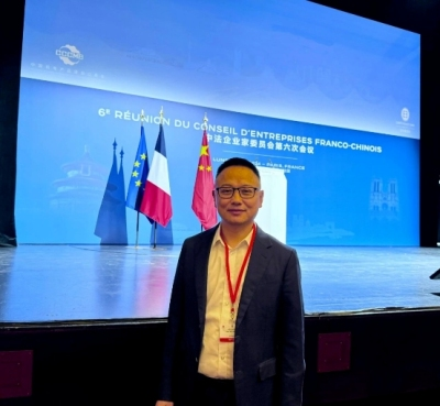 晶科能源李仙德隨習(xí)近平主席出訪法國 積極推動新能源交流合作
