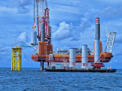 韩国首艘风电安装船完成安装！ 尝到甜头计划再来一艘！